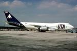 N506DC, UTA Airlines, Boeing 747-2D3B, 747-200 series