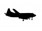 Convairliner Silhouette, logo, shape, TAFV24P02_03M