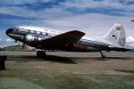 CP-754, Curtiss C-46T Commando, C-46F-1-CU, Frig. Santa Rita, Frigorifico, Bolivia meat-haulers, La Paz ?El Alto? airport, 1950s