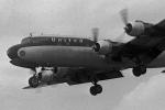 United Airlines UAL, Douglas DC-6, 1950s, TAFV25P01_01B