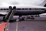 DC-7 Mainliner, United Airlines, UAL, Red Carpet, Stairs, 1950s, TAFV25P01_12