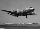 Vickers Viscount Taking-off, Continental Airlines, 1950s