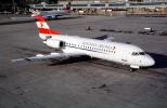 OE-LFO, Austrian Airlines AUA, Fokker F28-0070, Wiener Neustadt, F70 series