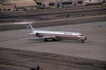 N288AA, American Airlines AAL, Douglas MD-82, JT8D-217C, JT8D