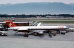 HB-INY, McDonnell Douglas MD-82, SwissAir, Airstair, JT8D