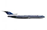 9K-AFD, Boeing 727-269, Kuwait Airways, photo-object, object, cut-out, cutout, JT8D, 727-200 series