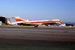 N557PS, Boeing 727-214, PSA, LAX, Taking-off, 727-200 series, Smileliner