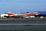 N535PS, Boeing 727-214, PSA, Pacific Southwest Airlines, Taking-off, 727-200 series
