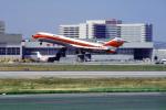 N551PS, PSA Pacific Southwest Airlines, Boeing 727-214A, 727-200 series, Smileliner