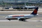 N708AW, Phoenix Suns, Boeing 737-112, America West Airlines AWE, 737-100 series, JT8D-9A, JT8D