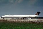 N936AS, Continental Airlines COA, McDonnell Douglas MD-83, JT8D, JT8D-219