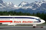 N831RV, Reeve Aleutian, Boeing 727-022C, JT8D-7B, JT8D