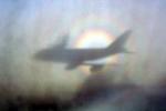Airbus A340, 360 degree rainbow, Shadow, Glory Ring Halo, Cloudbow, daytime, daylight, TAFV36P07_18