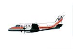 G-OBIA, BIA, British Island Airways, Embraer EMB-110 Bandeirante, photo-object, object, cut-out, cutout, PT6A