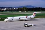 HB-ISZ, Crossair, McDonnell Douglas MD-83, JT8D, JT8D-219