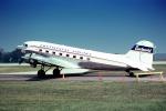 N25673, Douglas DC-3A, Continental Airlines COA, R-1830