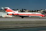 N693WA, Boeing 727-173C, PSA Pacific Southwest Airlines, JT8D, JT8D-7B, 727-100 series, Smileliner, TAFV38P13_01B