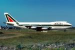 I-DEMD, Alitalia Airlines, Boeing 747-243B, 747-200 series, CF6-50E2, CF6