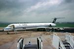 EC-EOY, Oasis, MD-83, Airstair, Mobile Stairs, Rampstairs, ramp, JT8D, JT8D-219