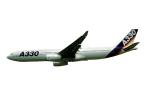 Airbus Industrie, A330, 56, photo-object, object, cut-out, cutout
