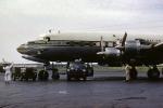 N6114C, Clipper Southern Cross, Pan American Airways PAA, DC-6B, R-2800, 1950s