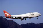 VH-EBV, Qantas Airlines, Boeing 747-338, City of Geraldton, RB211, TAFV42P05_15