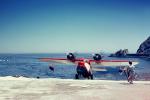 Cabrillo Mole Seaplane Ramp, Catalina Airlines, Grumman G21, Catalina Island, California