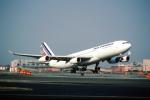 Airbus A340, Air France AFR, Taking-off, TAFV42P10_14