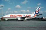 TC-VAB, Sultan Air, Boeing 737-248, 737-200 series, JT8D
