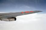 Lone Wing in Flight, Jet Engine