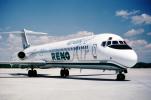 N823RA, Reno Air ROA, McDonnell Douglas MD-82, JT8D-217C, JT8D