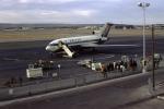 N7003U, Boeing 727-22, Passengers waiting to board, UAL September 1966, 1960s, TAFV45P10_01