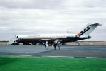 VH-TBI, Trans Australia, TAA, Boeing 727-276 Advanced, Alice Springs, Australia, December 1981