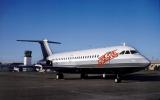 N107EX, Pacific Express Airlines, Chico California, BAC 1-11 201/Z/AC, BAC 111-201AC, Spey 506, TAFV46P07_07