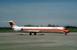 N948PS, PSA, Pacific Southwest Airlines, McDonnell Douglas MD-82, JT8D-217C, JT8D, Super-80, Smileliner