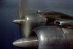 Douglas DC-7C, Spinning Propellers, Spinners, G-AOIA, BOAC, May 1958, 1950s