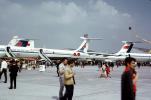Ilyushin Il-62, Crowds, People, Paris Air Show 1971, 1970s, TAFV47P06_10