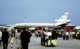N1803U, DC10-10, Gretchen, Crowds, People, Paris Air Show 1971, 1970s