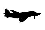 Rockwell International NA-265-65, Sabreliner 65 silhouette, TAGD02_086M