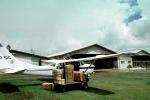 Box's, boxes, box, cart, hangar, Aiyura Airport, Papua New Guinea, TAGV01P01_12