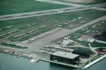 Hangar, Runway, buildings, seaplane ramp, control tower, TAGV01P07_08