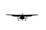 Cessna 172 silhouette