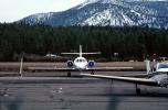 Falcon 20, Lake Tahoe Airport TVL, TAGV01P10_11