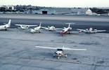 Piper Aerostar, Learjet, Cessna 172, runway, Citation, Santa Monica Municipal Airport, SMO