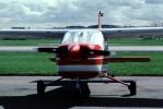 Cessna 177 Cardinal, Red Stripes Airplane head-on, TAGV03P06_18