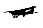 N3359T, Cessna 177 Silhouette, logo, shape, TAGV04P02_08M