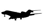 Cessna Citation X silhouette, logo, shape, TAGV05P04_17M