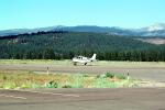 TRUCKEE Airport, forest, mountains, runway