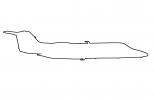 HB-VIF, outline, Gates Learjet-36A, line drawing, shape