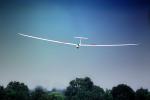 Glider airborne, flying, flight